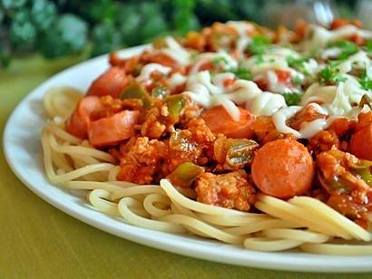 Spaghetti po filipińsku