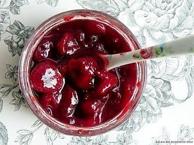 Jeden jedyny dżem z czereśniami