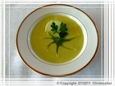 Creme de courgette – zupa krem z cukinii