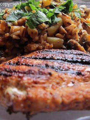 Risotto wersja polska z wódką i warzywami