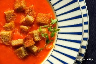 Zupa pomidorowo-cukiniowa