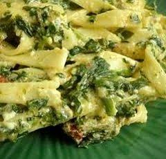 Tagliatelle ze szpinakiem