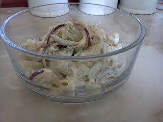 Sałatka z pierożkami tortellini