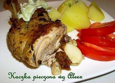 Kaczka pieczona według Aleex
