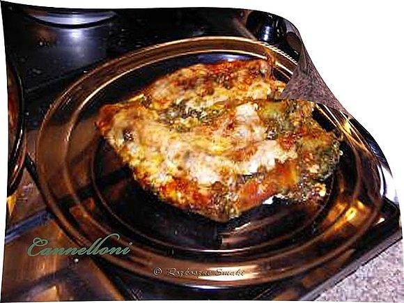 Cannelloni ze szpinakiem i ricottą