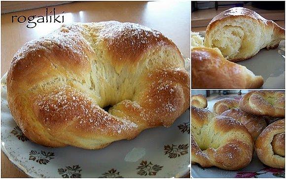Rogaliki na śniadanie i kolację - miękkie i smaczne