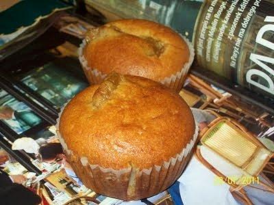 Muffinki z budyniem