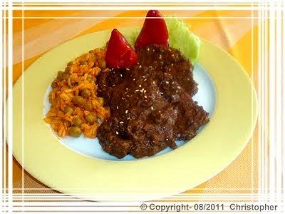 Mole poblano indyk w sosie czekoladowym
