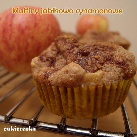 Jabłkowo-cynamonowe muffiny