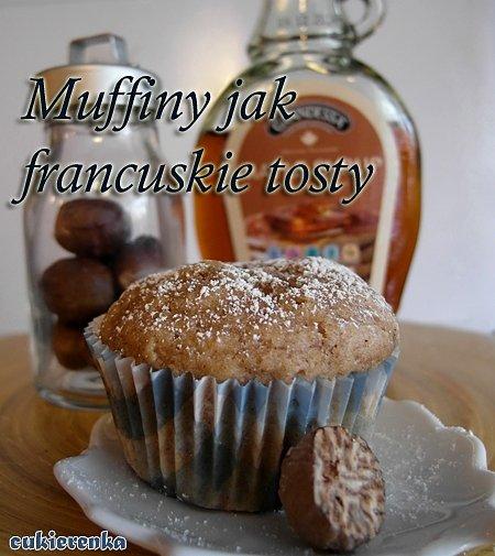 Muffiny w stylu francuskie tosty