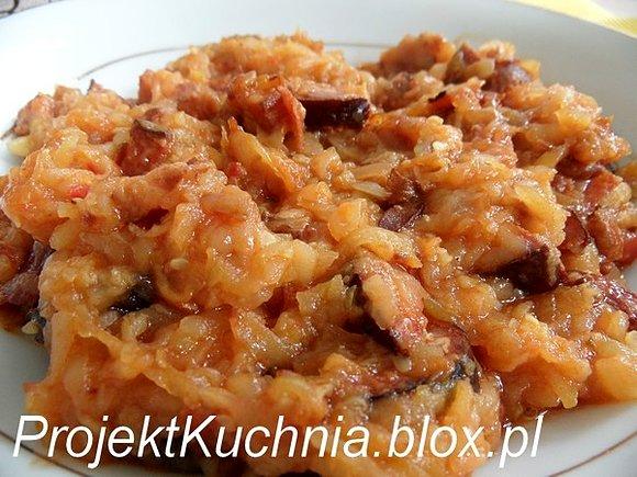 Bigos z cukinii
