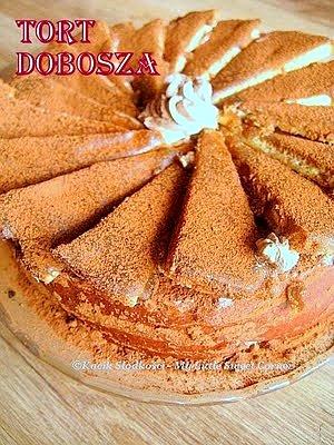 Tort Dobosza oryginalny węgierski przepis na ciasto