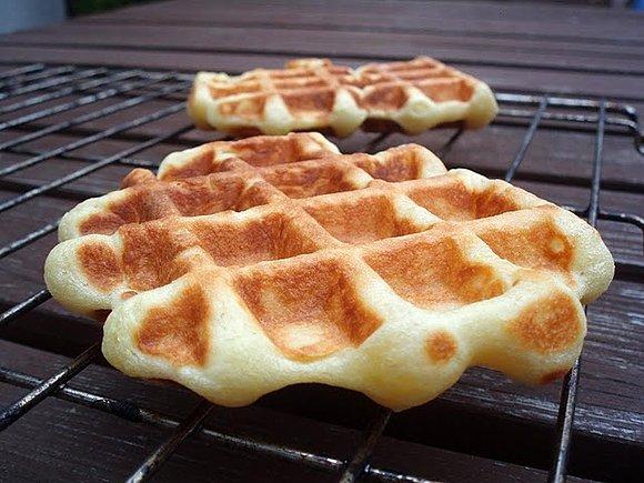 Drożdżowe gofry z Namur
