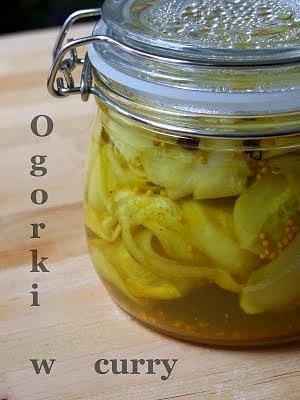 Ogórki z curry