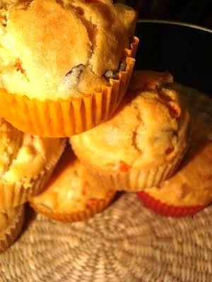 Wytrawne muffiny z serem feta oliwkami i rozmarynem