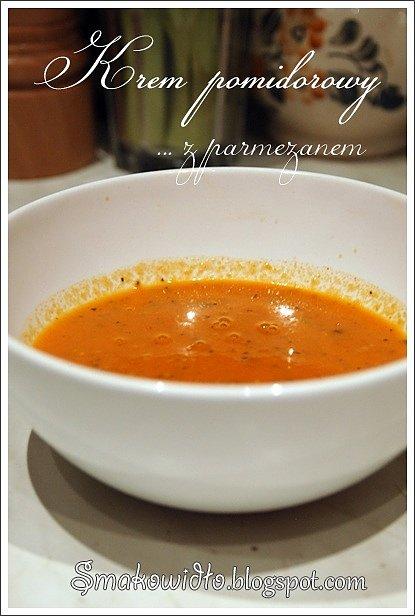 Zupa pomidorowa krem z parmezanem w 30 minut