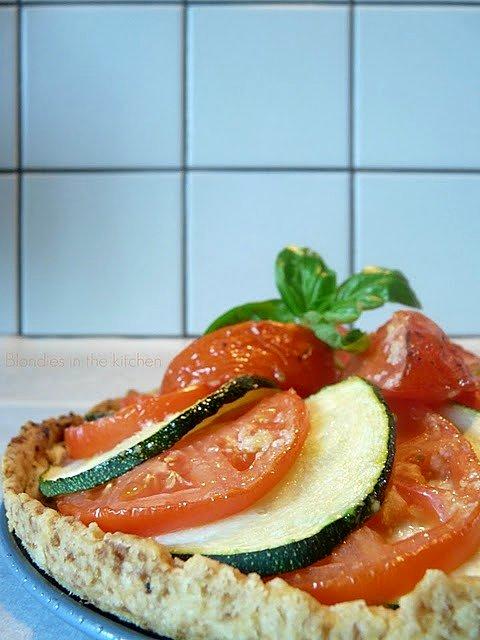 Tarta cukiniowo-pomidorowa z ricottą