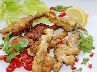 Peixinhos da horta – portugalska fasolka szparagowa w cieście smażona