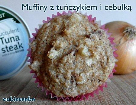 Wytrawne muffiny z tuńczykiem i cebulką