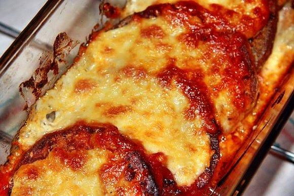 Bakłażan zapiekany z mozzarellą