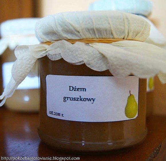 Dżem gruszkowy z cynamonem