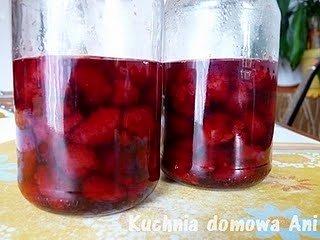 Maliny w cukrze na zimę