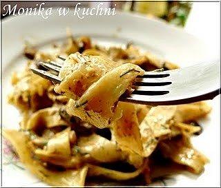 Fettuccine z podgrzybkami