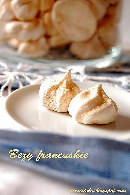 Lekkie bezy francuskie