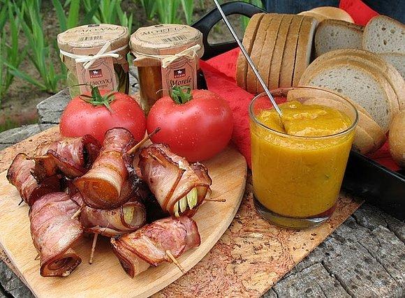 Grillowany boczek z morelą i śliwką ETERNO