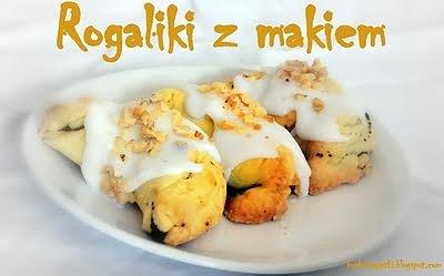 Kruche rogaliki z makiem