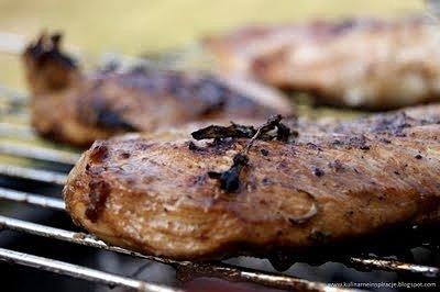 Kurczak grillowany w balsamico i musztardzie