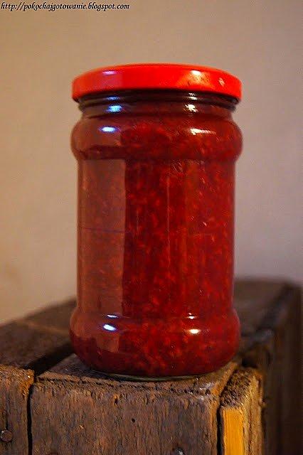 Marmolada malinowo-jabłkowa