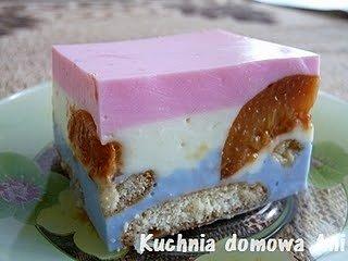 Sernik na zimno z owocami