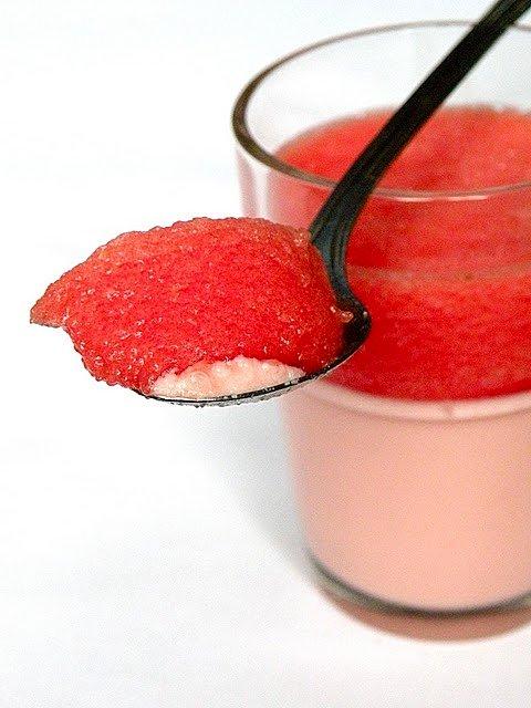 Arbuzowe serniczki na zimno