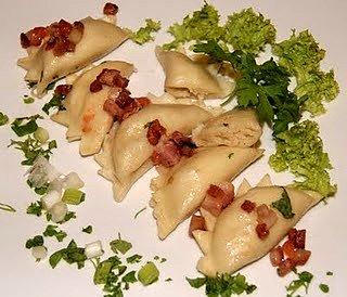 Pierogi z ziemniakami dla gości