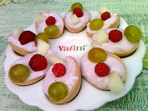 Melonowa pianka w foremkach Vafini