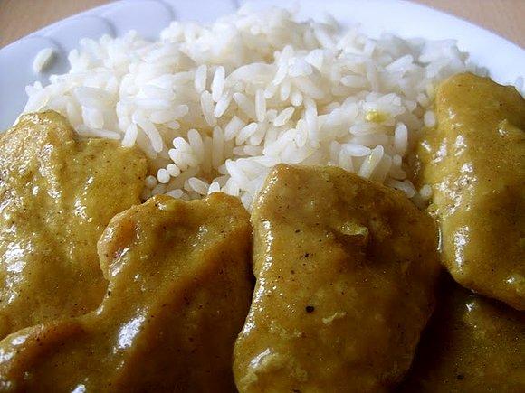 Kotleciki curry z kurczaka