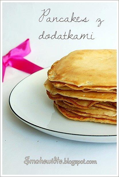 Słodka niedziela pancakes z dodatkami