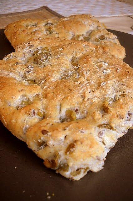 Ciabatta z oliwkami
