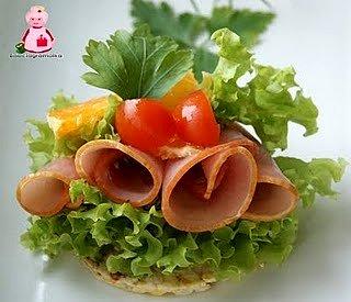 Wafelkowy sandwich