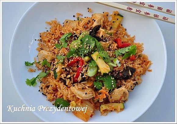 Kimchi stir-fry
