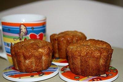 Szarlotkowe muffiny