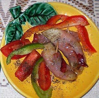 Gruszka w wędzonce - szybka przystawka