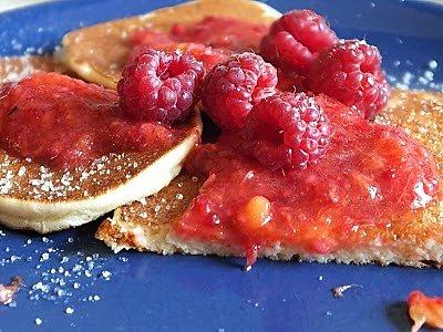 Sernikowe pancakes na śniadanie
