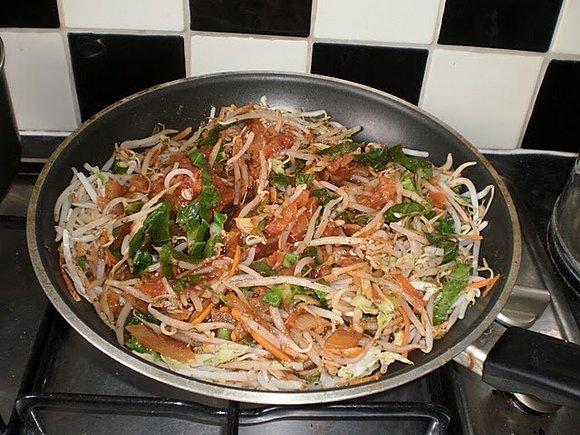 Warzywny stir fry