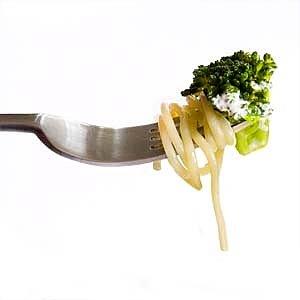 Spaghetti z brokułem