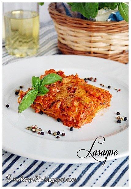 Lasagne z mięsem mielonym
