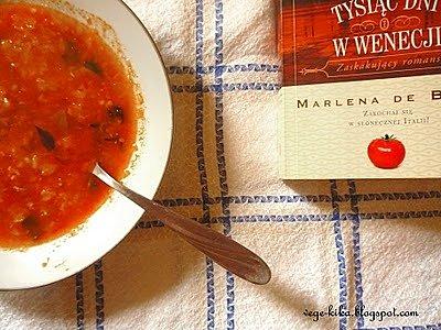 Gęsta zupa pomidorowo-chlebowa Pappa al pomodoro z Wenecji
