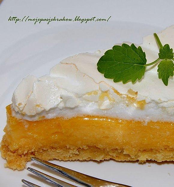 Cytrynowa tarta z bezą - lemon meringue pie