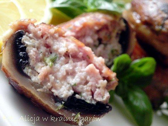 Faszerowane pieczarki